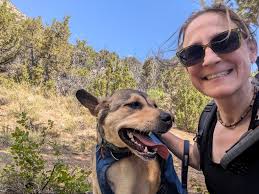 Paddle boarding and hiking in Colorado with DraKa and Bala.