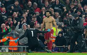 Download wallpapers 4k alisson becker season 2019 2020. Liverpool Fans Spot Alisson S Celebration With Mohamed Salah Mirrors Pepe Reina S 11 Years Ago Daily Mail Online