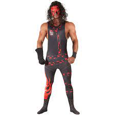 John morrison defeated kane and drew mcintyre to qualify for the elimination chamber. Lizenzierter Wwe Kane Ringer Kostum Perucke Erwachsene Pro Wrestling Outfit Ebay