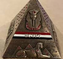 Egyptian Egypt Pyramid Metal Ash Tray Trinket Dish | eBay