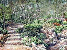 Check spelling or type a new query. Garden Steps At Garvan Woodland Gardens Painting By Jimmy Leach
