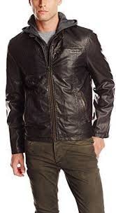 40 Levi S Faux Leather Jacket With Hood Faux Leather Jacket Men Brown Leather Bomber Jacket Leather Jackets Women