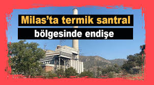 Termik santralin dibine geldi alevler. U6ctw27rpt4ram