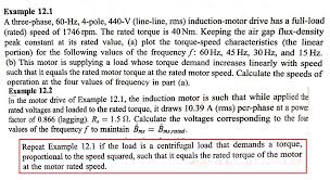 Solved Example 12 1 A Three Phase 60 Hz 4 Pole 440 V