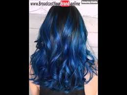This is a good option if you want to try something new but don't want to change your primary hair color completely. Blue Highlights For Black Hair Youtube