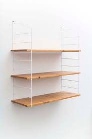 Regal Tief Wandregal Hangeregal Leiterregal Mit 3 Etsy Cafe Interior Design Shelves Cafe Interior