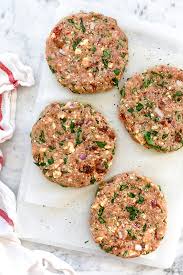 1 patty (112g) · amount per serving: Greek Turkey Burgers Tzatziki Sauce Foodiecrush Com