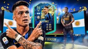 2020/21 시즌 동안 serie a의 최고 선수가 포함되어 있습니다! Fut20 Tots Review Lautaro Martinez 96 Ultimate Team Youtube