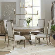 Rated 4.5 out of 5 stars. Hooker Furniture Castella 5878 75213 80 6x75410 80 7 Piece Round Table And Chair Set Baer S Furniture Dining 7 Or More Piece Sets