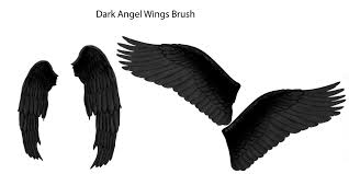 Bestelle adobe® photoshop günstig im nbb.com online shop! Dark Angel Wings Brush By Farmerstochter On Deviantart