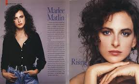 She won the academy award for best actress in a leading role for children of a lesser god (1986), and is both the only deaf performer to win the award, and, at 21, the youngest to date. Marlee Matlin Esquire November 1987