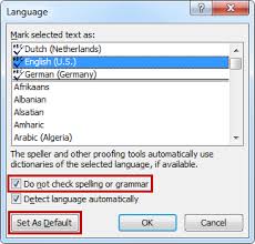 Spelling And Grammar Check Not Working Msoutlook Info