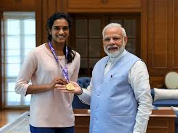 Over the course of her career, pusarla has won medals at multiple tournam. Sindhu Modi Interaction Pm Narendra Modi Tells Medal Hopeful Pv Sindhu I Will Have Ice Cream With You After Tokyo Olympics 2020 Tokyo Olympics