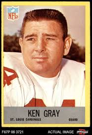 1967 Philadelphia #160 Ken Gray