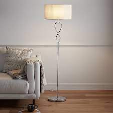 Maybe you would like to learn more about one of these? Goodhome Carnavon Light Grey Chrome Effect Floor Light Diy At B Q