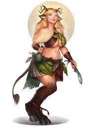 Commission Faun Girl By Amanda Kihlstrom Fantasy Character Design Faun Character Art