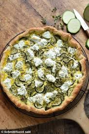 Quiche Courgette Chevre Recettes Recette Recettes De Cuisine Recette Quiche Courgette Quiche Courgette