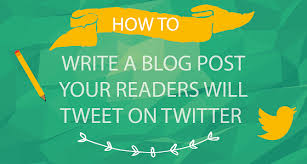 Click the tweet button to post the tweet to your profile. How To Write A Blog Post Your Readers Will Tweet On Twitter