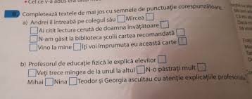Calde veverița septembrie șoareci vulpea. Completeaza Textele De Mai Jos Cu Semnele De Punctuatie Corespunzatoare Va Rog E Urgent Brainly Ro