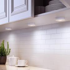 led white battery operated puck light