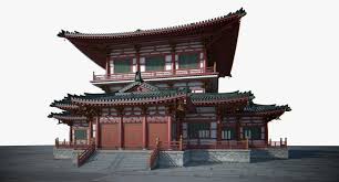 Chinese Palace 3d Model Japanese Buildings 3d Model Palace