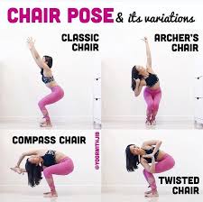 Pin By Holly Finnegan On Yoga In 2021 Chair Pose Yoga Yoga Tutorial Chair Pose