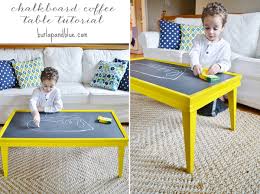 I painted it the same color, cece caldwell's memphis blue, and added a chalkboard top like this, too. 15 Diy Coffee Tables From The Rustic To The Minimal