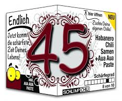 Sprüche zum hochzeitstag auf spruch.com. Endlich 45 Jahre Geschenk Witzige Geschenkideen Zum Geburtstag Schlump Chili Shop