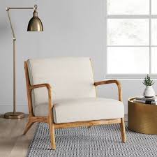 Esters Wood Arm Chair Husk Project 62 Target In 2020 Wood Arm Chair Target Living Room Target Home Decor