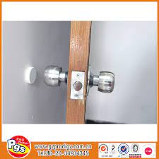 Door stop buffer bumper clear rubber door stopper easy to install silicone lever door handle stopper protect walls glass and furniture from. Door Knob Wall Protector Round White Self Adhesive Wall Guards Stopper Door Handle Bumper Pu Stop 4 Pieces Buy Wall Bumper Door Knob Wall Protector Self Adhesive Wall Guards Product On Alibaba Com