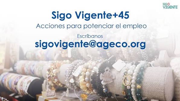 El programa Sigo Vigente+45 busca dotar de herramientas a personas de más de 45 años en Costa Rica, con el fin de que desde la etapa adulta, puedan contar con condiciones de
