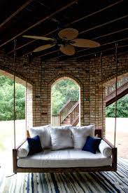 Avery Wood Daybed Porch Swing Etsy In 2021 Porch Swing Porch Swing Plans Porch Swing Bed