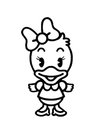 Just print them out for your next disney party! Kawaii Disney Daisy Coloring Page Disney Cuties Kawaii Disney Easy Disney Drawings