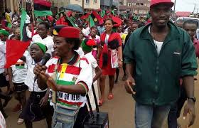 The nigerian government controlled the coastal entrance and exit to those lands. Biafra Latest News Today Online