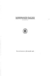 Die wertentwicklungen in der vergangenheit sind keine garantie für zukünftige ergebnisse. 341 Historische Gesellschaft Der Deutschen Bank E V