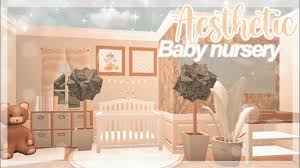 4 aesthetic nursery ideas you can use in your build! Aesthetic Bloxburg Baby Nursery Speedbuild Bloxburg Roblox Speedbuild Iirees Youtube