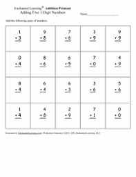 Easily download and print our addition worksheets. Addition Worksheets Enchanted Learning