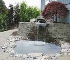 Retaining walls prevent land erosion. Hardscaping Offers Clients The Total Pond Package Pond Trade Magazine