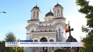 Se afla pe malul stang al raului doamnei, la zece kilometri distanta de orasul pitesti, pe drumul naţional ce merge spre bucuresti, in orasul stefanesti. Hramul Bisericii Sfanta Vineri Din PiteÈti Youtube