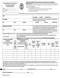 If you are currently receiving snap benefits complete a snap et application. Food Stamp Application Online Tenn Fill Out And Sign Printable Pdf Template Signnow