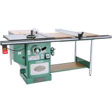 Grizzly Industrial 10 In 3 Hp 220 Volt Heavy Duty Cabinet Table Saw With Ri Volting Knife Cabinet Table Saw Diy Table Saw Table Saw
