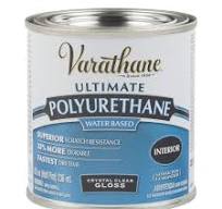 Varathane Ultimate Transparent Gloss Crystal Clear Water-Based Acrylic  Modified Urethane Polyurethan