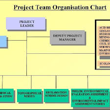 Organization Chart Of The Thoricos Bay Project Team