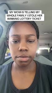 MY MOM IS TELLING MY WHOLE FAMILY I STOLE HER WINNING LOTTERY TICKET. ...