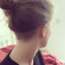 Two Falling Sparks One Willing Fool Undercut Long Hair Undercut Hairstyles Nape Undercut