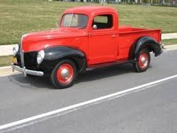 Image result for Red 1940 Truck