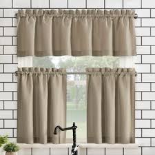 kitchen curtains & valances wayfair