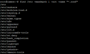 Invert Search Results Linux F Names System Administrator
