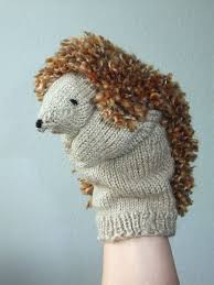 Handspielpuppe Igel Handpuppen Handpuppen Basteln Puppen