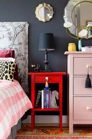 Red is a warm, vibrant color often thought of during the holiday season. My Colourful Home Style Eclectic Bedroom House Colors Bedroom Design